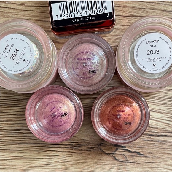 Glitter shimmer eyeshadows bundle set - Picture 4 of 6